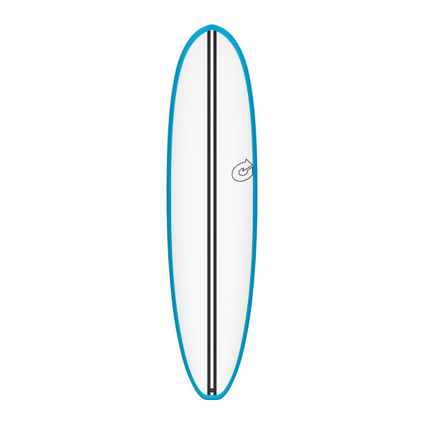 Surfboard TORQ TEC V+ 8.0 Rail Blau