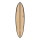 Surfboard TORQ ACT Prepreg Chopper 7.2 bamboo