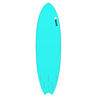 Surfboard TORQ TET 6.3 MOD Fish Blau Pinline