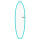 Surfboard TORQ TET 6.3 MOD Fish Blau Pinline
