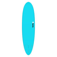 Surfboard TORQ TET 7.6 MOD Fun Blau Pinline