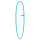 Surfboard TORQ TET 8.2 V+ MOD Fun Blau Pinline