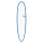 Surfboard TORQ TET 8.0 Longboard Blau Pinline