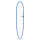 Surfboard TORQ TET 9.0 Longboard Blue Pinline