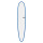 Surfboard TORQ TET 9.6 Longboard Blau Pinline