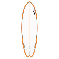 Surfboard TORQ TET 5.11 MOD Fish Orange Rail