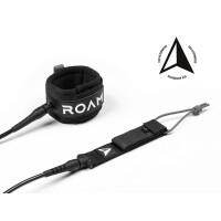 ROAM Surfboard ECO Leash Recycelt 8.0 Schwarz
