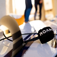 ROAM Surfboard ECO Leash Recycled 9.0 Black
