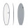 Surfboard TORQ TET 5.11 MOD Fish Grey Pinline