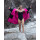 DRYROBE Advance Long Sleeve Schwarz Pink S