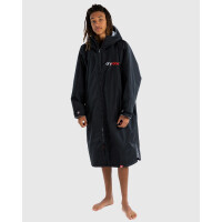 DRYROBE Advance Long Sleeve Schwarz Grau S