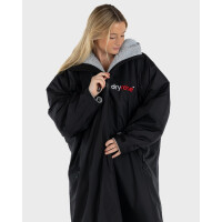 DRYROBE Advance Long Sleeve Schwarz Grau XL