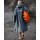 DRYROBE Advance Long Sleeve Dunkelgrau Orange L