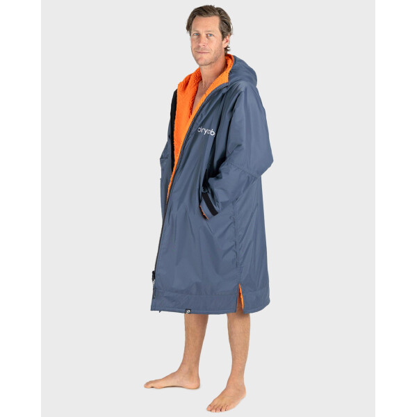 DRYROBE Advance Long Sleeve Dunkelgrau Orange XL