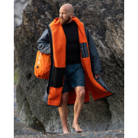 DRYROBE Advance Long Sleeve Dunkelgrau Orange XL