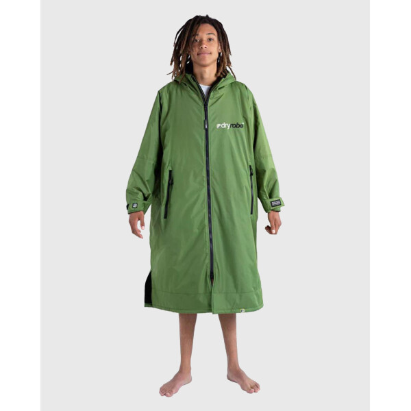 DRYROBE Advance Long Sleeve Dunkelgrün Schwarz L