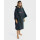 DRYROBE Handtuchmantel Bio-Baumwolle Navy L