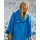 DRYROBE Handtuchmantel Bio-Baumwolle Kobalt Blau L