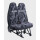 DRYROBE Car Seat Double Cover Camo Black