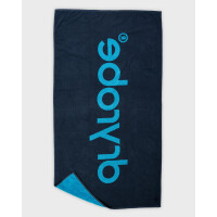 DRYROBE Strand Handtuch Blau Grau