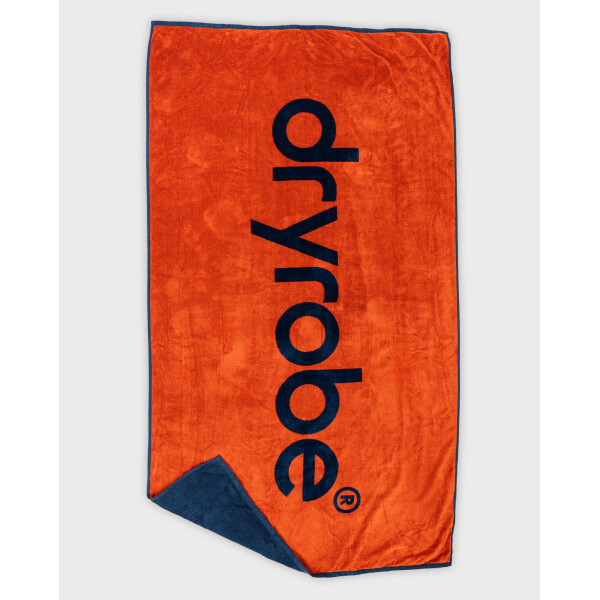 DRYROBE Strand Handtuch Orange Blau