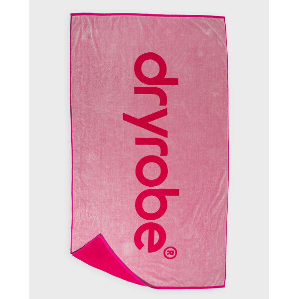 DRYROBE Strand Handtuch Pink