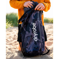 DRYROBE wasserdichter Packsack Drybag Schwarz Camo