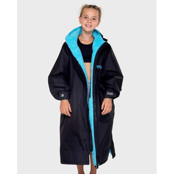 DRYROBE Advance Long Sleeve KIDS 5-9 Back Blue