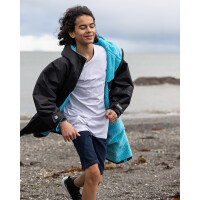 DRYROBE Advance Long Sleeve KIDS 5-9 Back Blue