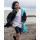 DRYROBE Advance Long Sleeve KIDS 10-13 Back Blue
