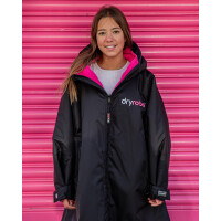 DRYROBE Advance Long Sleeve KIDS Schwarz Pink 5-9