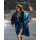 DRYROBE Advance Long Sleeve KIDS Camo Blau 5-9