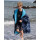 DRYROBE Advance Long Sleeve KIDS Camo Blau 5-9