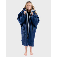 DRYROBE Advance Long Sleeve KIDS Navy Grau 10-13