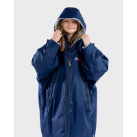 DRYROBE Advance Long Sleeve KIDS Navy Grau 10-13