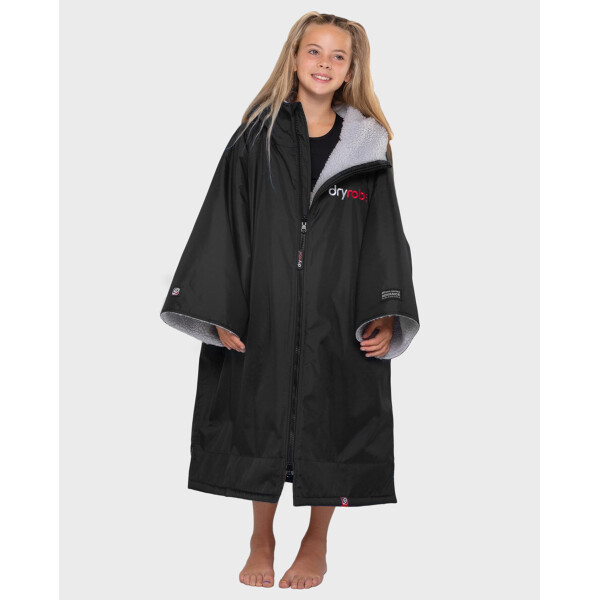 DRYROBE Advance Short Sleeve KIDS 5-9 Back Grey