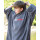 DRYROBE Handtuchmantel Bio KIDS Grau 10-13