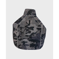 DRYROBE Dog Coat Hundemantel Schwarz Camo S