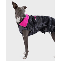 DRYROBE Dog Coat Hundemantel Schwarz Camo Pink XXL