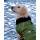 DRYROBE Dog Coat Hundemantel Dunkelgrün Schwarz S
