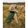DRYROBE Dog Coat Hundemantel Dunkelgrün Schwarz L