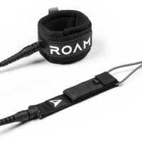 ROAM Surfboard Leash Premium 8.0 Schwarz