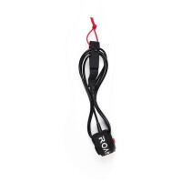 ROAM Surfboard Leash Extra Strong 8.0 Schwarz