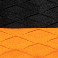 ROAM Footpad Deck Grip Traction Pad 3 tlg Orange