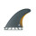 ROAM Thruster Fin Set Perfomer Small one tab Smoke