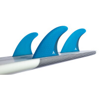 ROAM Thruster Fin Set Performer Med two tab blue