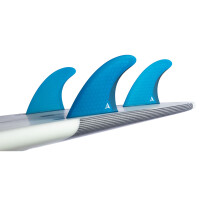 ROAM Thruster Fin Set Performer Large two tab blue