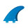 ROAM Thruster Fin Set Performer Large two tab blue