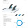 ROAM Quad Rear Fin Set Medium one tab blue