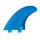 ROAM Twin Fin Set Medium two tab blue
